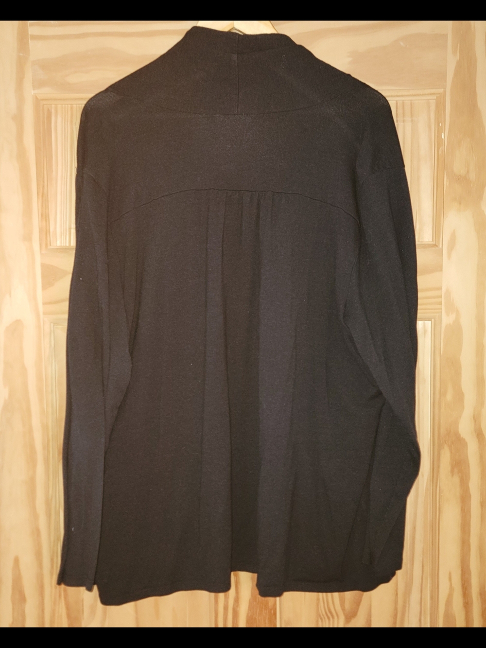 Old Navy Black Open Cardigan - Size 2X - Picture 2 of 3